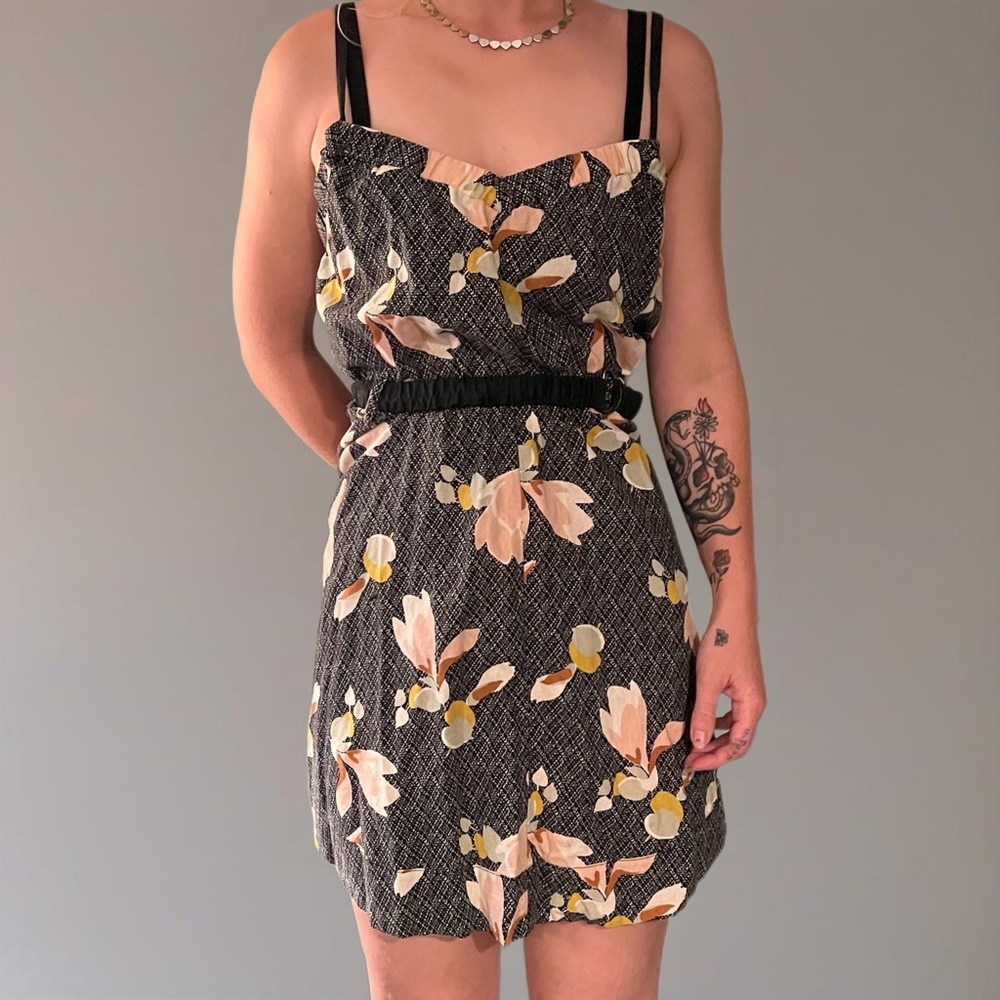 Floral Dress with Pockets - Size Small